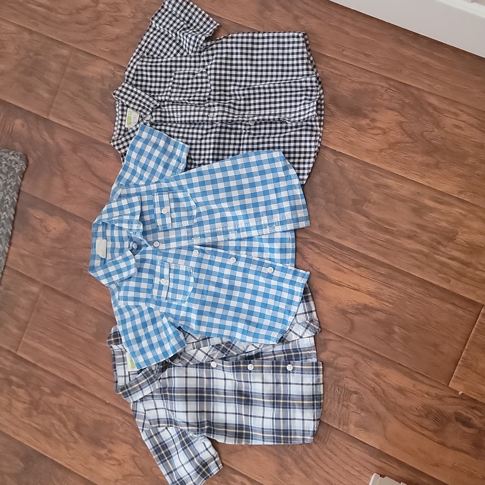 Boys button down short sleeve shirts